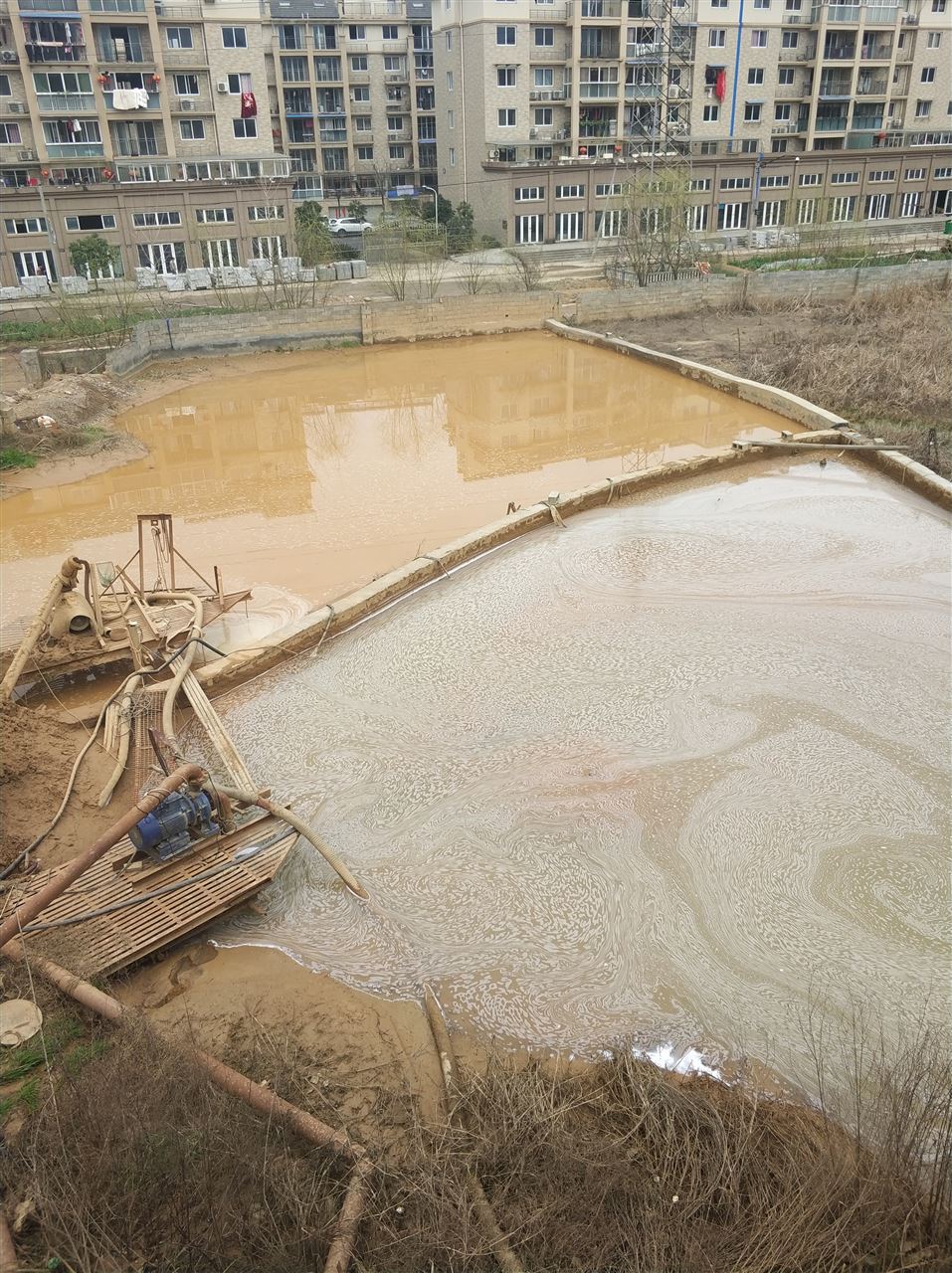仙游沉淀池淤泥清理-厂区废水池淤泥清淤