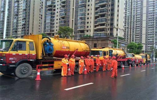 仙游市政管道清淤